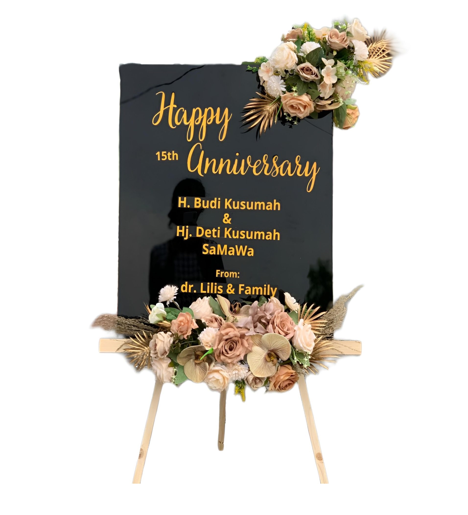 Papan Bunga Akrilik Nawangan