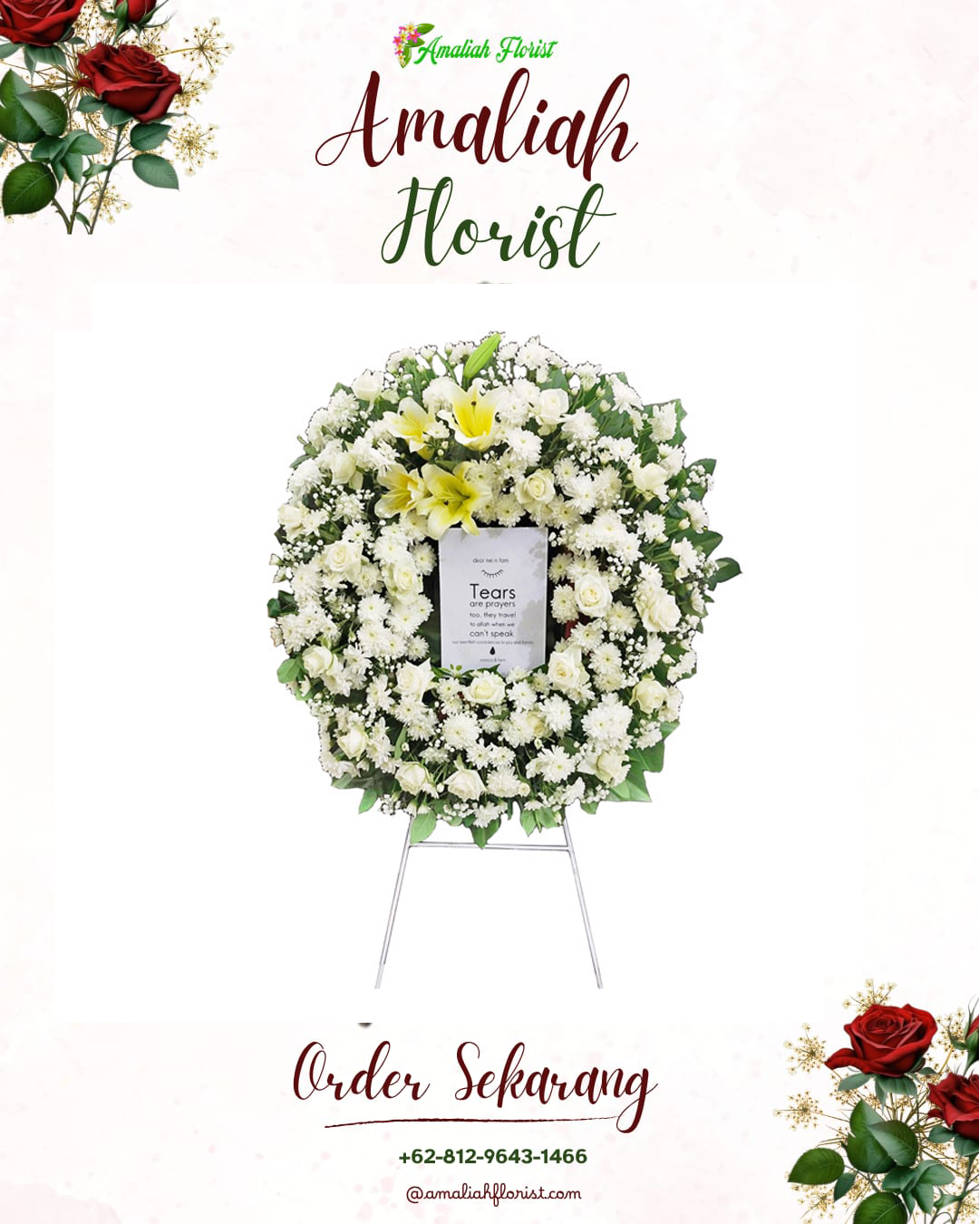 Krans Bunga Duka Nawangan